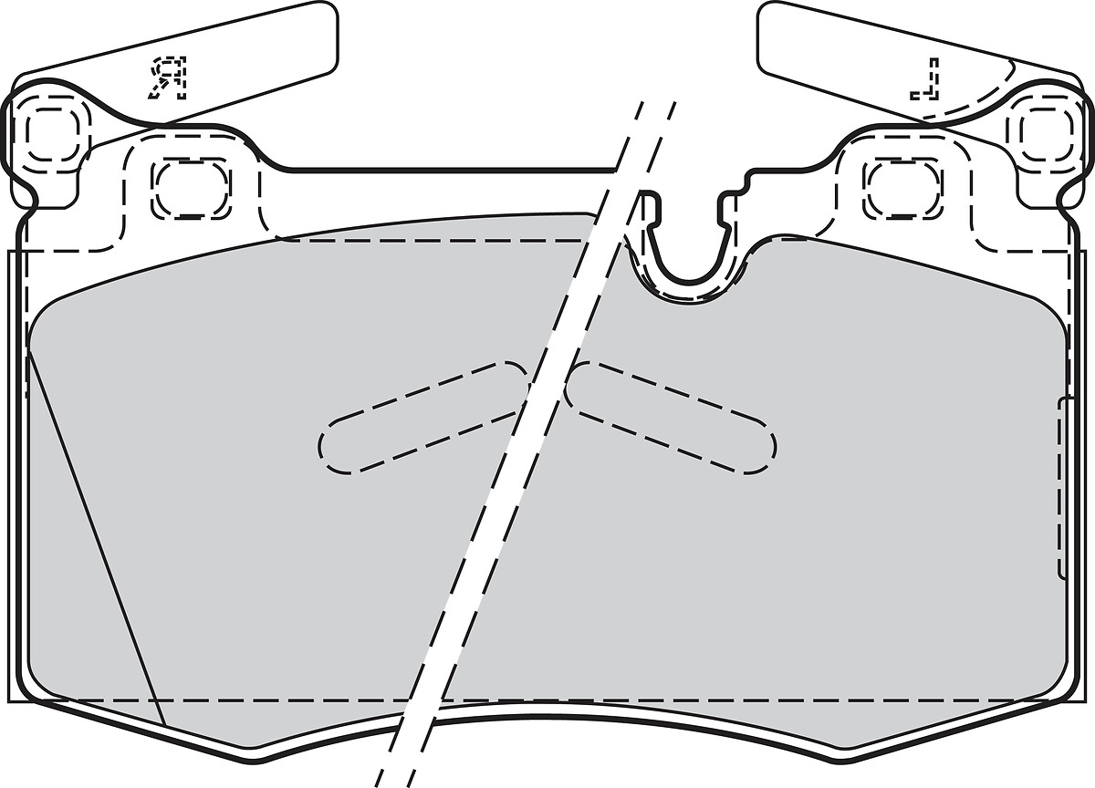 BRAKE PADS FIRST MINI MINI 09.08